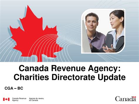 charities canada revenue agency.